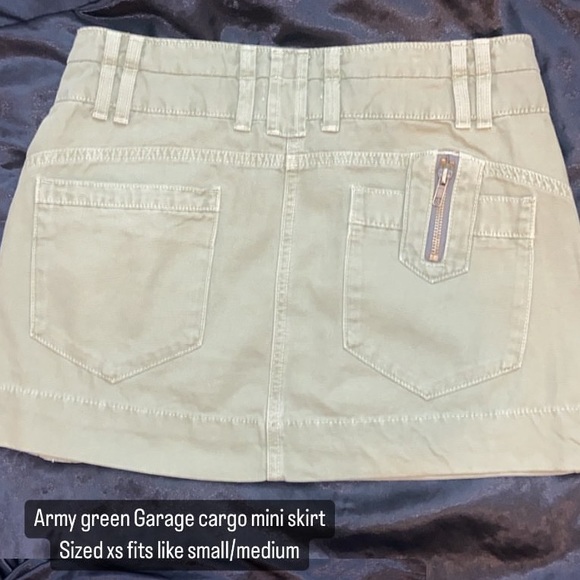 Garage cargo mini skirt - Picture 1 of 2
